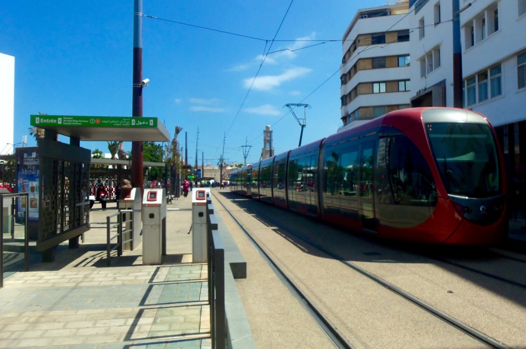 Casablanca's tramway