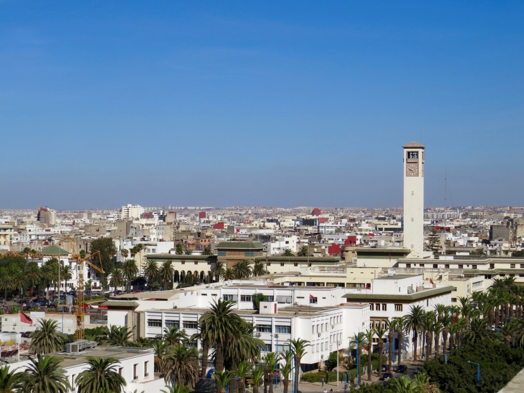 View from Sacré Coeur Cathedral, Casablanca, Morocco